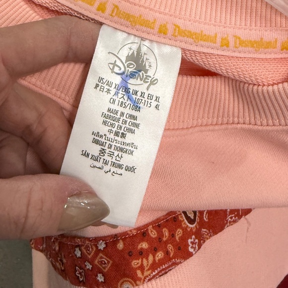 Disney Pink Punch Castle Sweatshirt - Picture 4 of 4